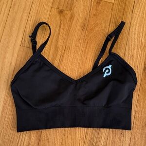 Peloton Black Sports Bra from Lululemon